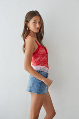 Julietta Lace Tank Top